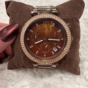 Michael Kors Parker Chronograph Watch (Model MK5578)